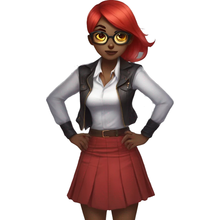 faker league of legends gender bend with skirt emoji