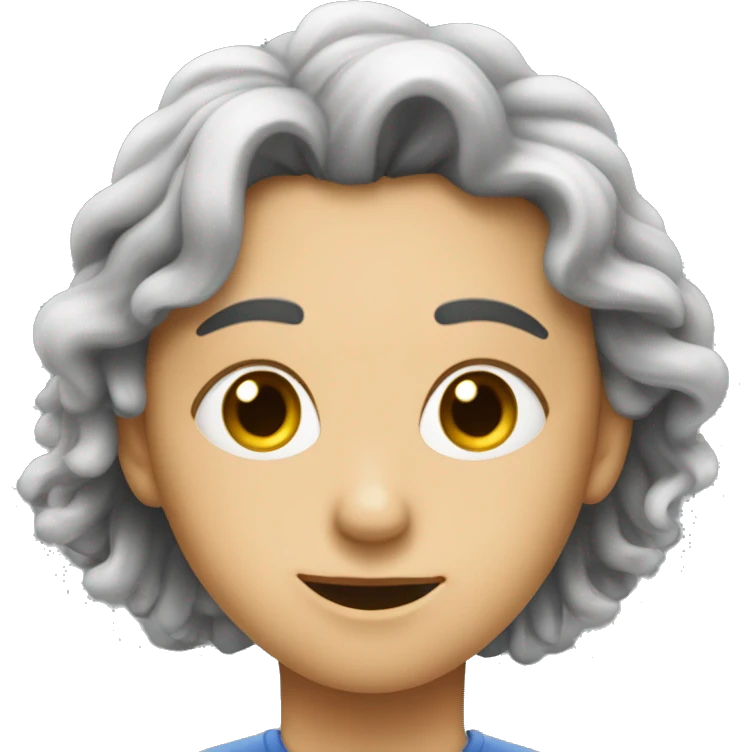 Девочка с двумя косичками  emoji