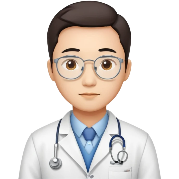super realistic Chinese scientist emoji