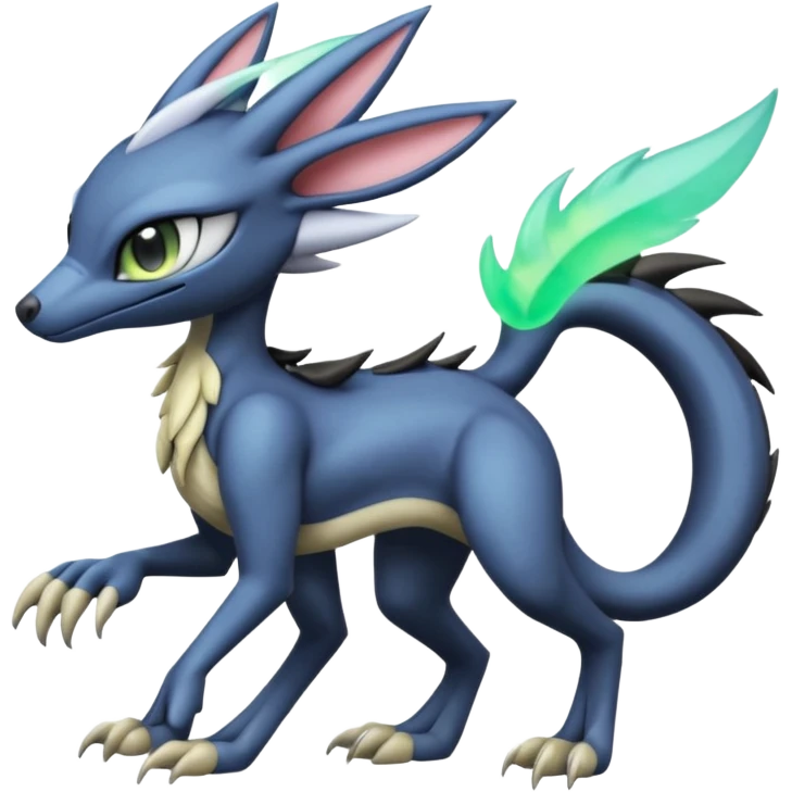 Badass edgy cool realistic Meloetta-Sergal-Cresselia-Palkia-Stitch-Fakémon-creature-hybrid emoji