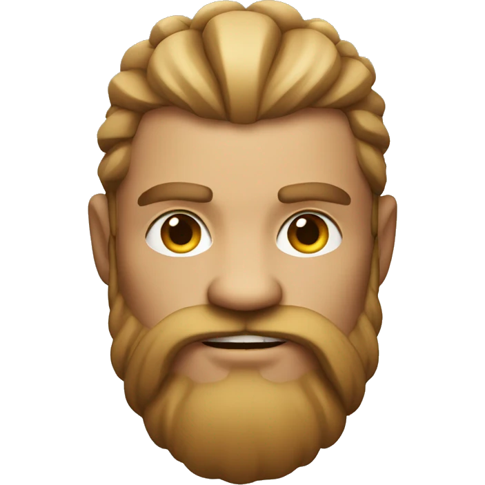 viking with a bear face emoji