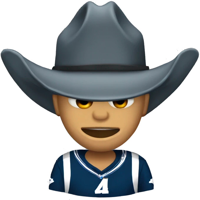 Cowboys shark emoji
