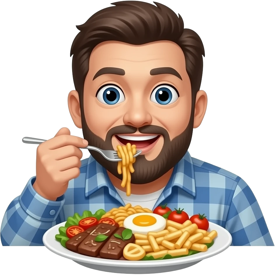 ate too much chinese food emoji