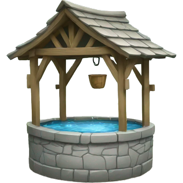 wishing well emoji