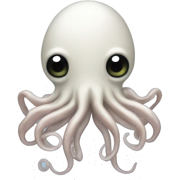 Squid with a cold emoji