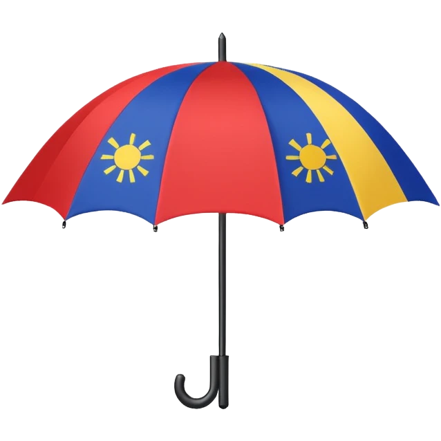 Umbrella flag emoji