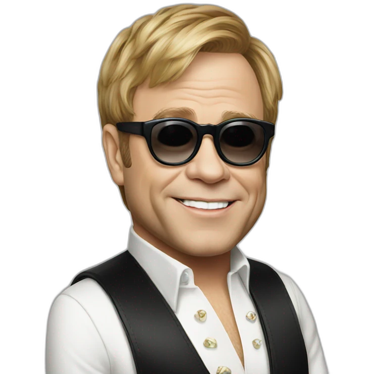 elton john emoji