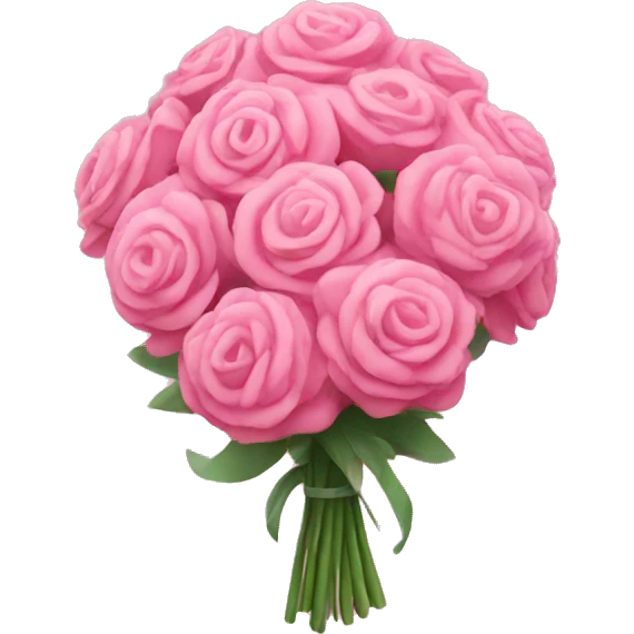 pink bouquet emoji