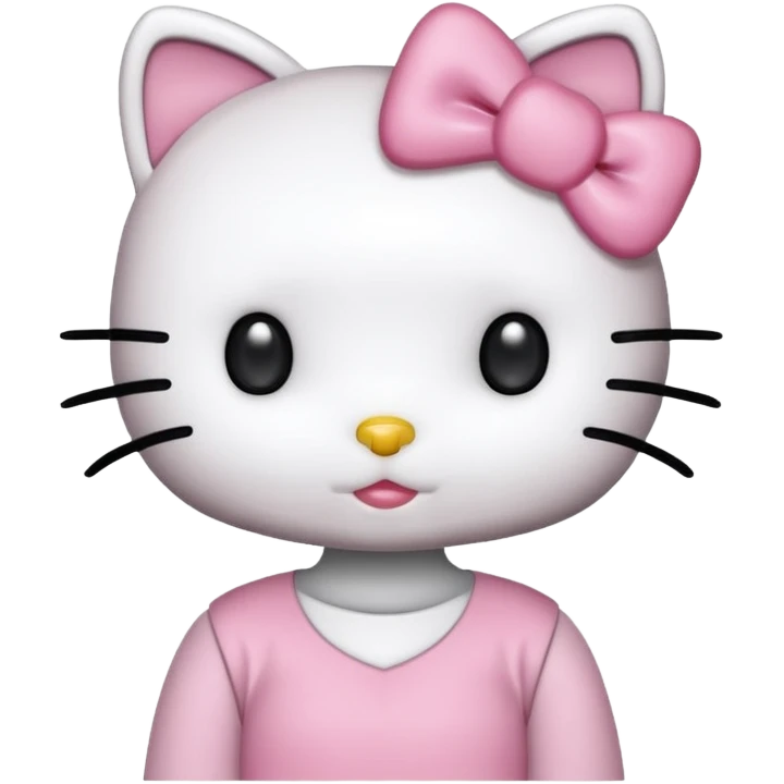 Hello kitty emoji