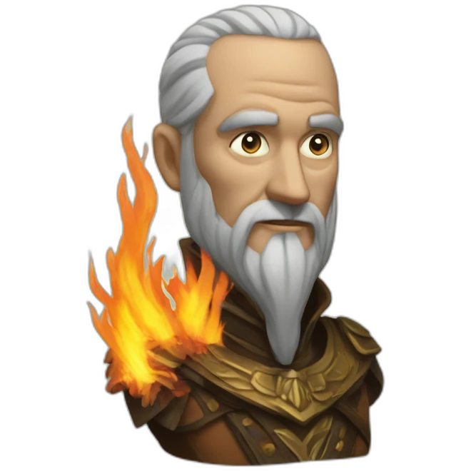lord of the apocaliptic burning forests emoji