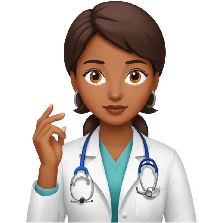woman doctor emoji