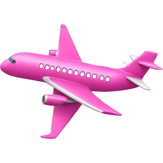 Pink airplane  emoji
