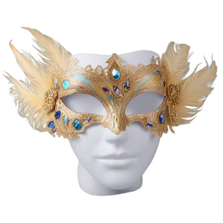 Masquerade eye mask emoji
