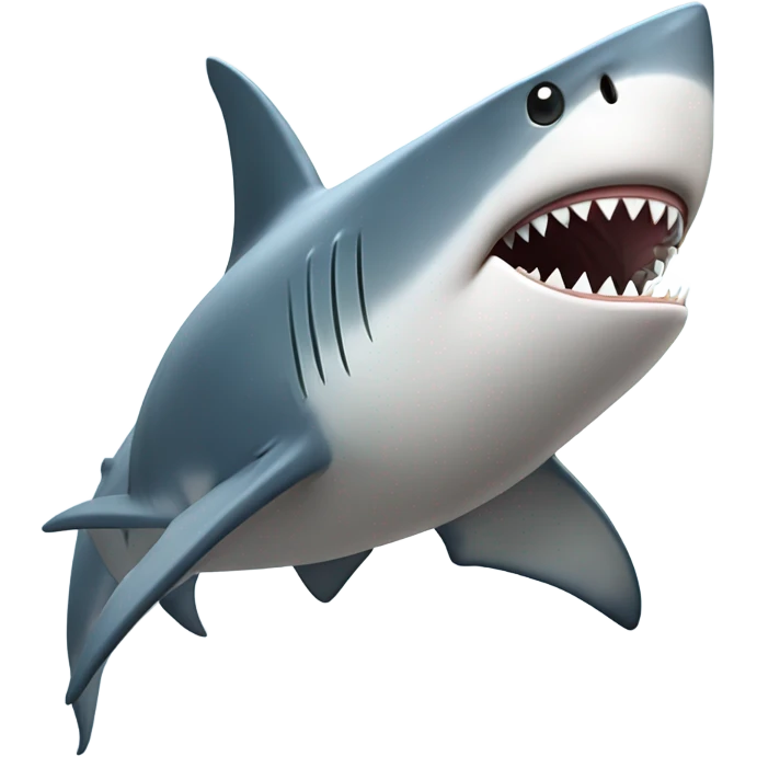 Shark giving thumbs up emoji