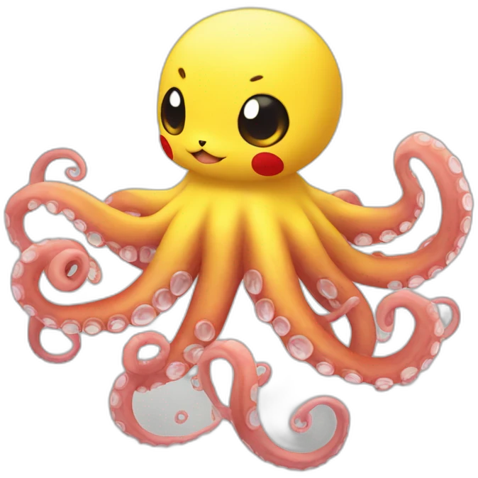 pikachu-octopus emoji