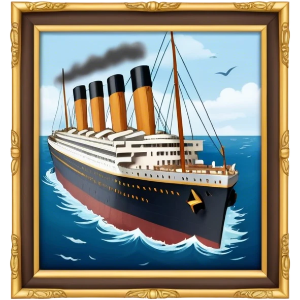 titanic catastrophe emoji