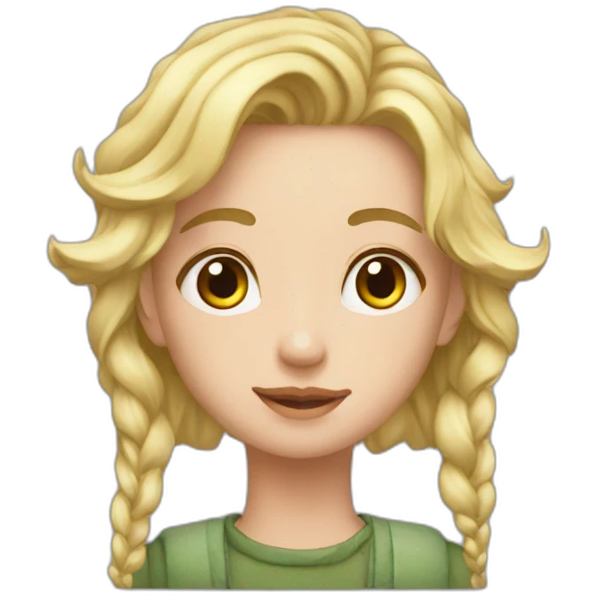 Розовий кіт emoji