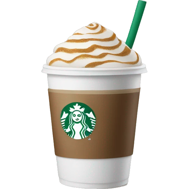 Starbucks coffee emoji