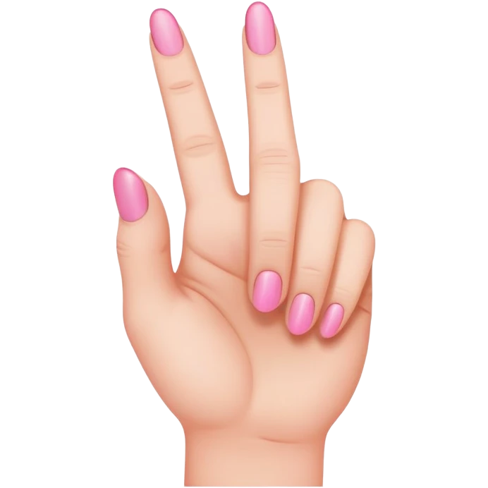 pink middle finger emoji