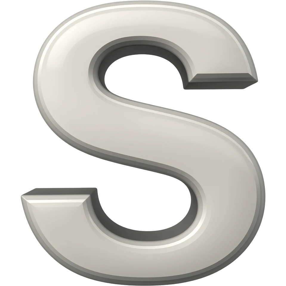 Letter S emoji