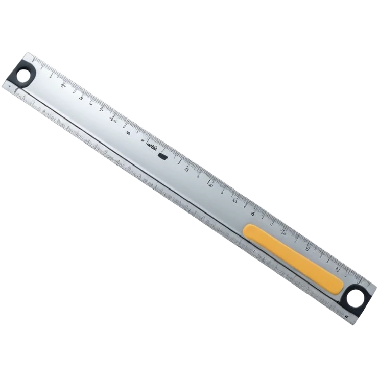 straight ruler measurement tool emoji