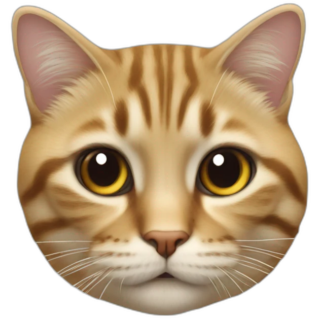 Chat qui fais un poirier emoji