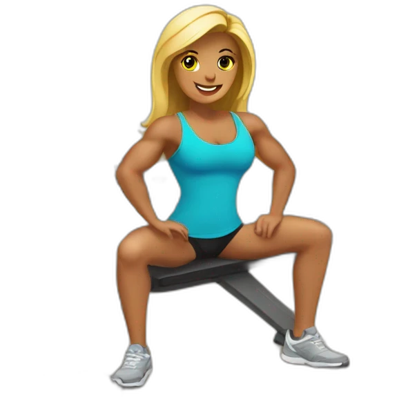 Fitness gym emoji