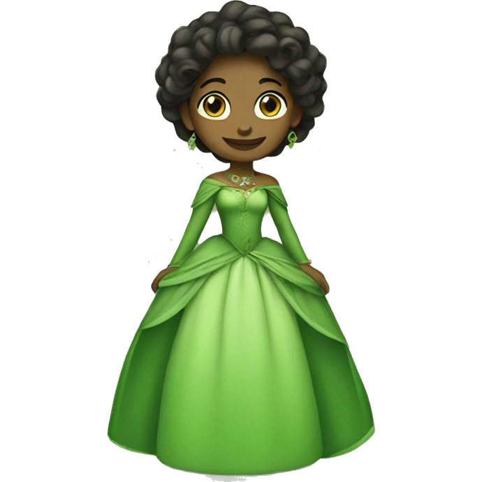 green princesss emoji