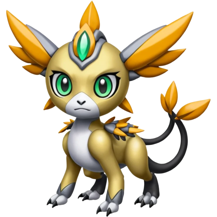 Meloetta-Wargreymon-Trico-Pokémon-Digimon-Fakémon-fusion-hybrid-creature emoji