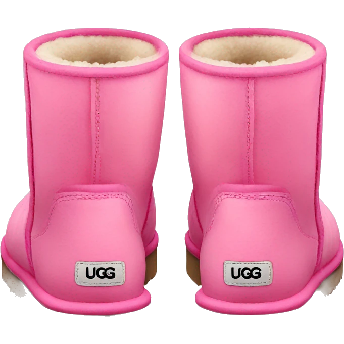 pink ugg  emoji