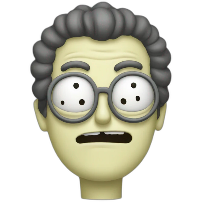 mr poopybutthole from ricka dn morty emoji