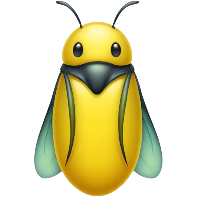 yellow  round chrysalis  emoji