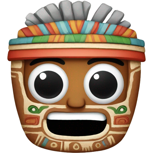 I want an emoji of the Nazca culture of Peru from its decorated mantles
 emoji