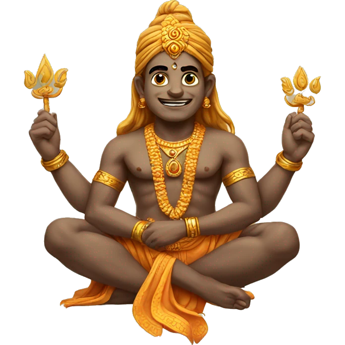 Hindu god emoji