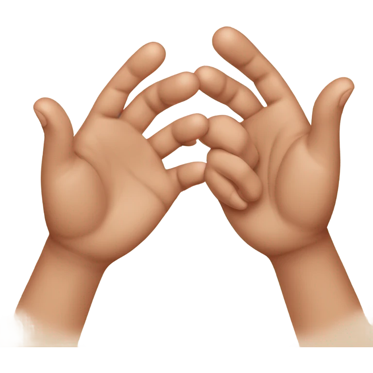 Pinky promise emoji