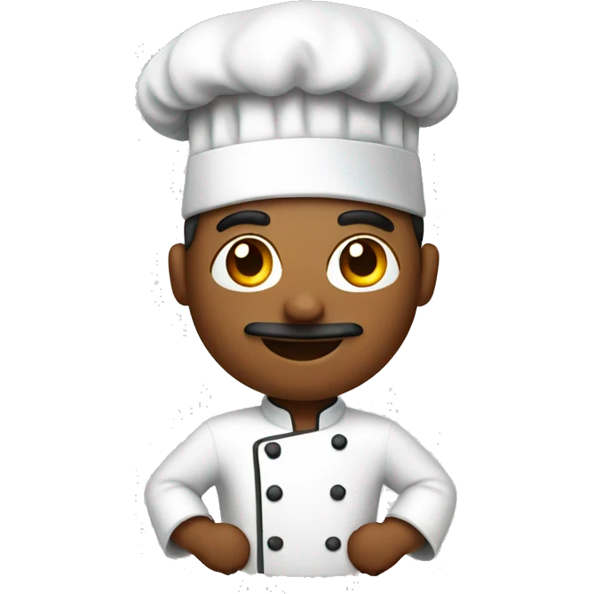 A chef emoji