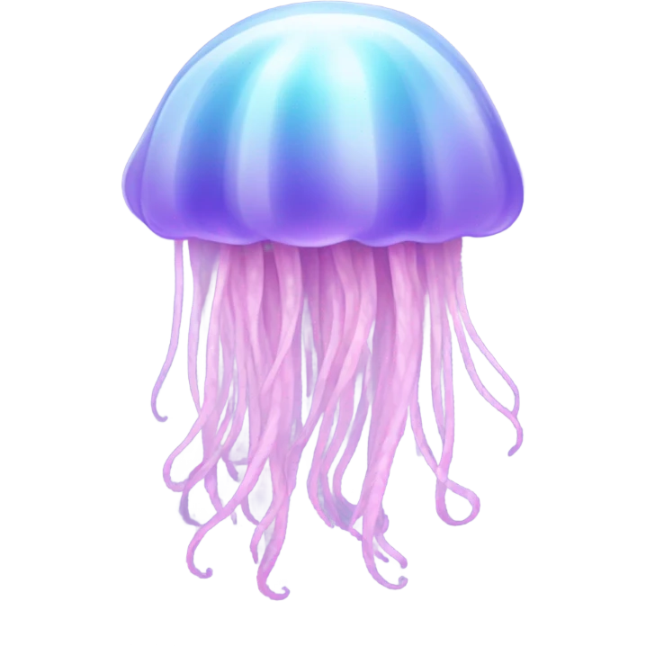 Cotton candy jellyfish  emoji