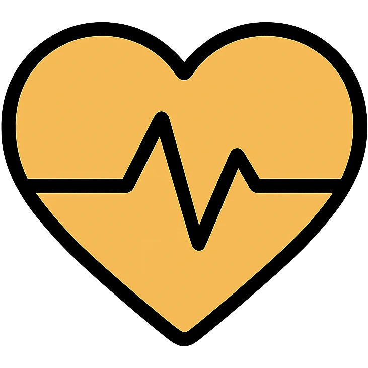 life icon in gold and black, modern Instagram look emoji