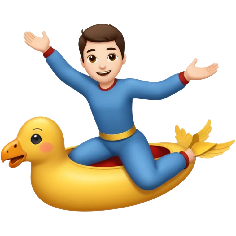 person flying emoji