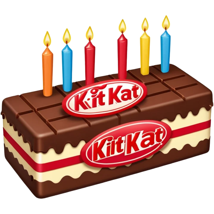 Kit Kat birthday  emoji