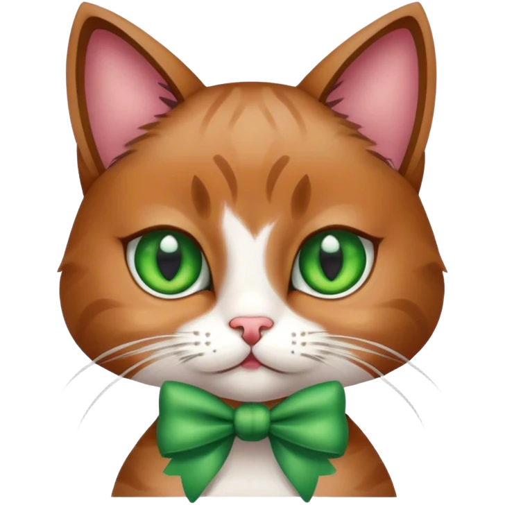 Gato con lazos  emoji