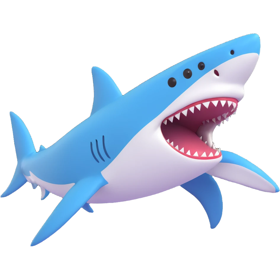 Shark emoji