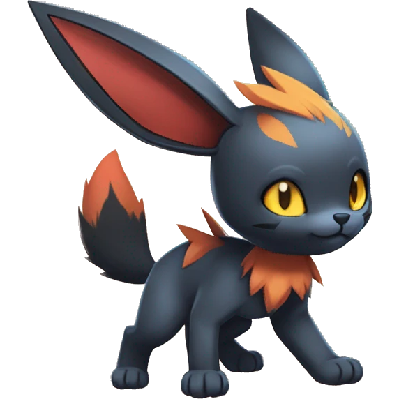 Eevee-Litten-Torracat-Rocruff-fusion-hybrid full body emoji