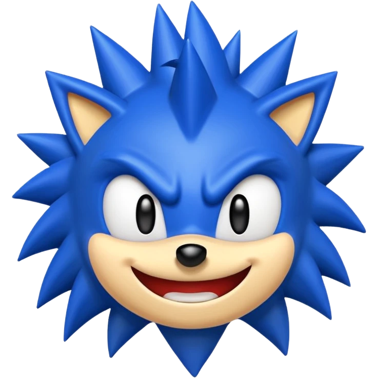 Faz o emoji de sonic emoji