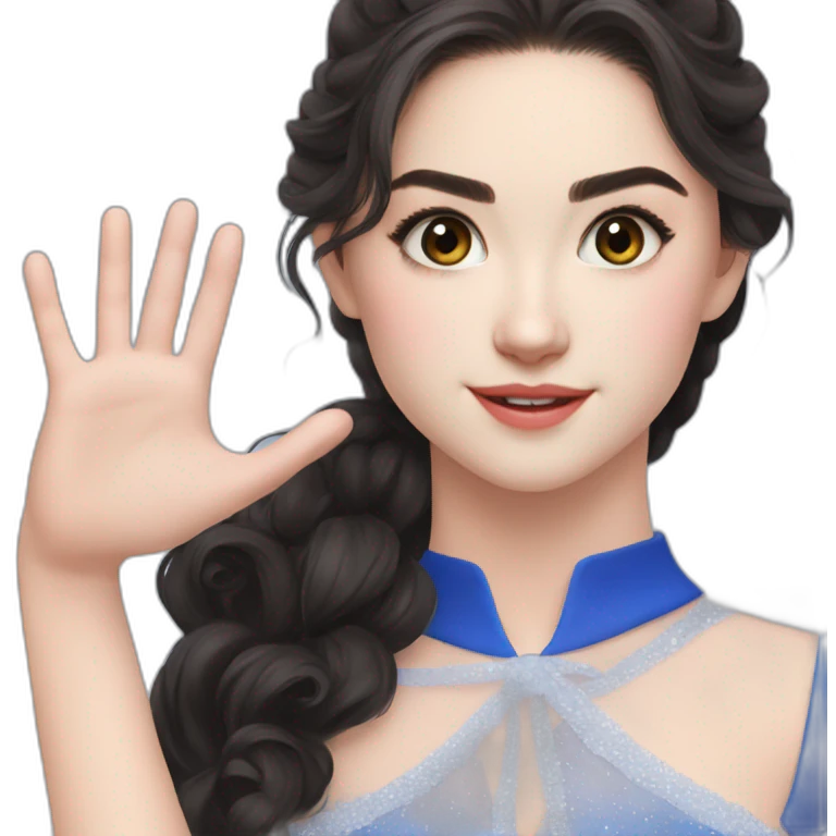 Evgenia Medvedeva emoji