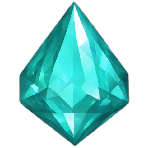 Minecraft diamond item emoji