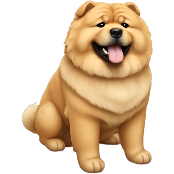 Chow chow emoji