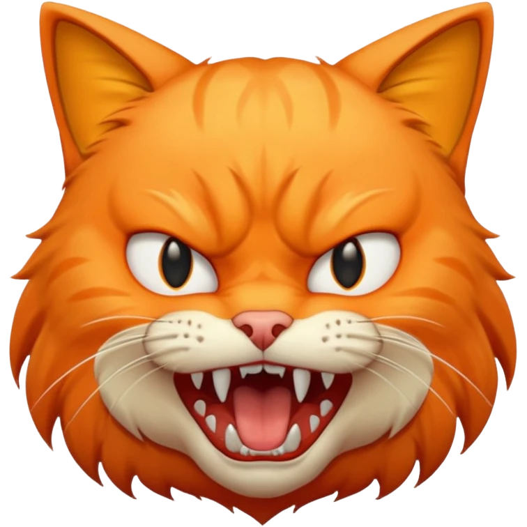 Gato enojado emoji