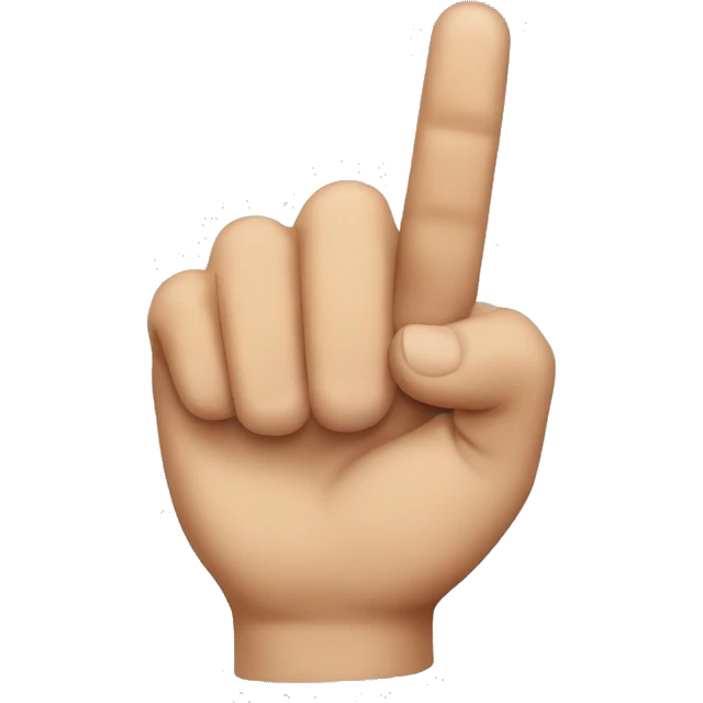 finger gun emoji