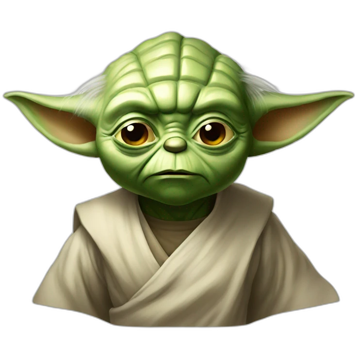 yoda aggressive  emoji
